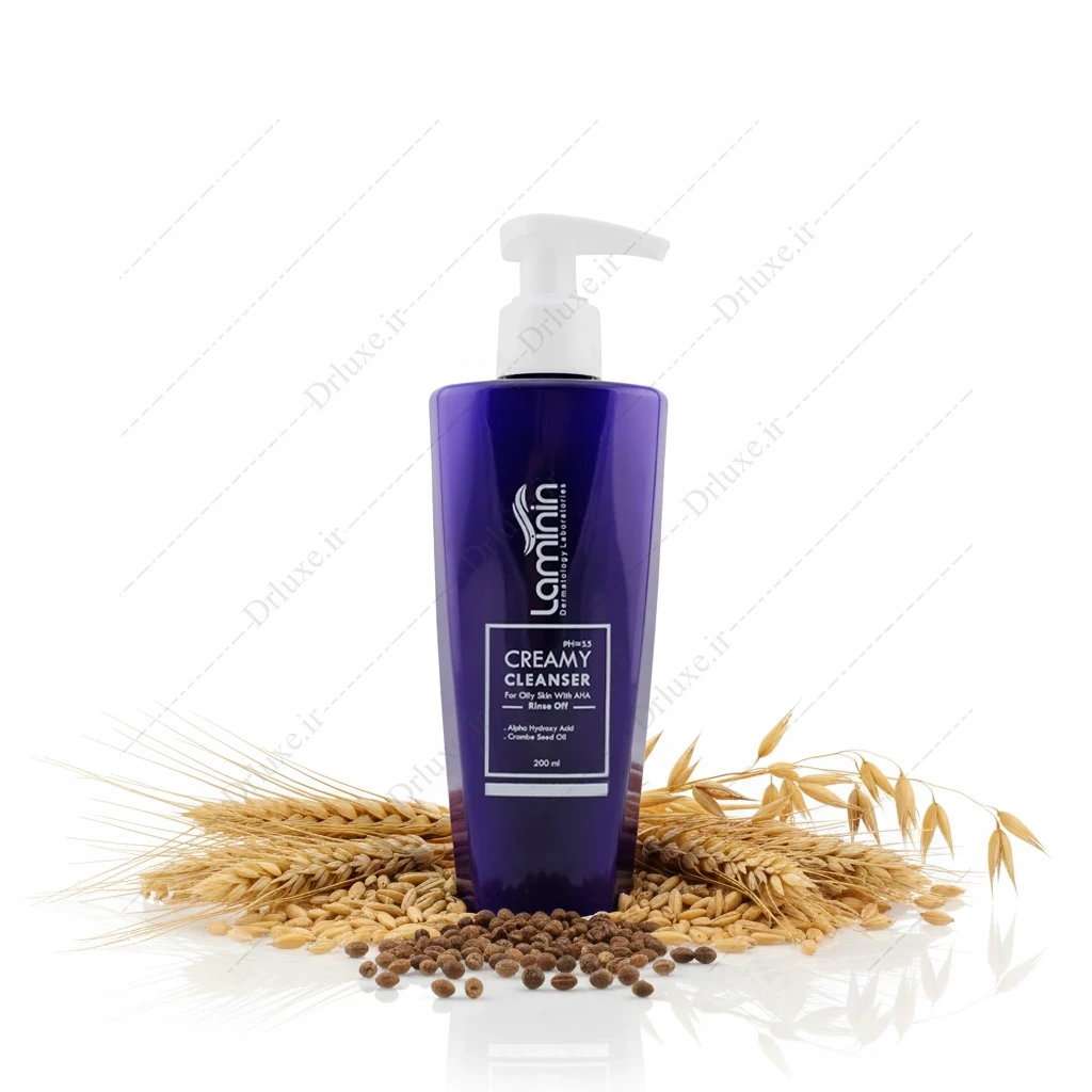 شوینده کرمی مناسب پوست چرب لامینین 200 میلی‌لیتر